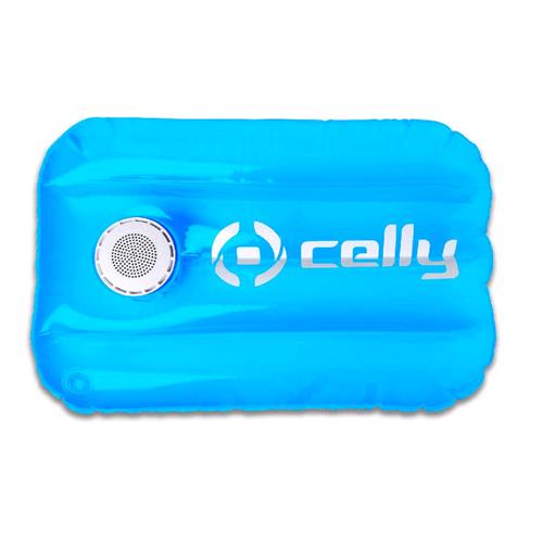 CELLY POOL PILLOW SPEAKER WIRELESS 3W CERTIFICAZIONE IPX7 CON CUSCINO GONFIABILE