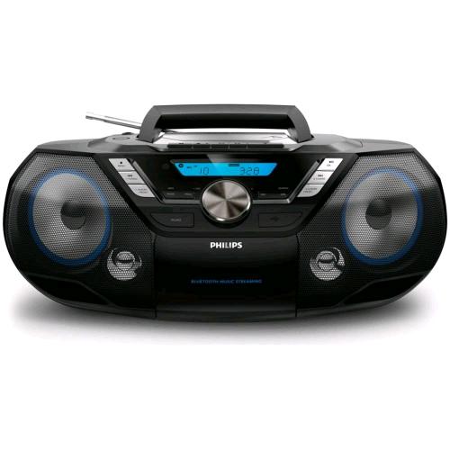 PHILIPS AZB798T/12 STEREO PORTATILE LETTORE CD USB BLUETOOTH DAB DAB+