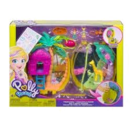 MATTEL POLLY POCKET COFANETTO BORSETTA DEI SEGRETI ANANAS