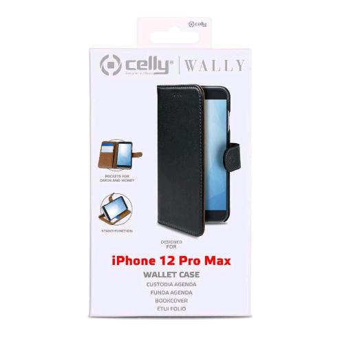 CELLY WALLY CASE APPLE iPHONE 12 PRO MAX CUSTODIA AGENDA CHIUSURA ORIZZONTALE CO