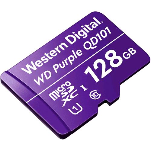 WESTERN DIGITAL PURPLE SC QD101 128GB MICROSDXC CLASSE 10