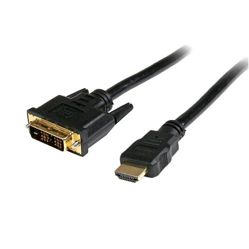 STARTECH CAVO HDMI A DVI-D DI 1 MT MASCHIO/MASCHIO NERO