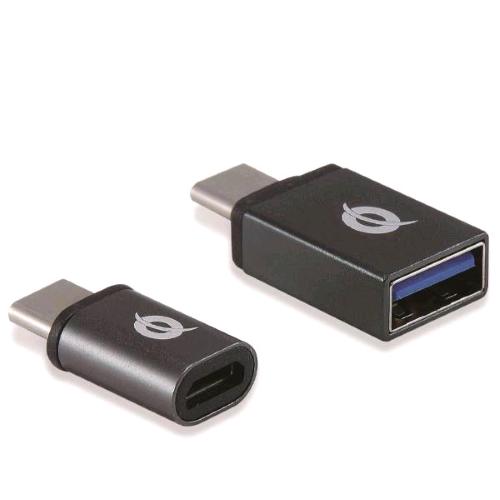 CONCEPTRONIC ADATTATORE DA DA USB-C A USB-A E DA USB-C A MICRO USB