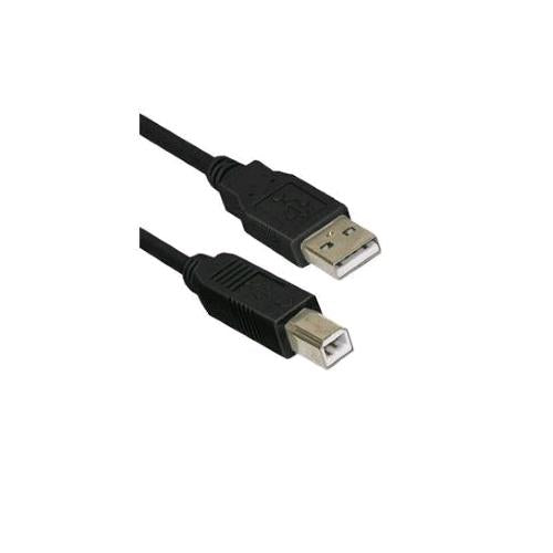 ATLANTIS BY NILOX CAVO USB 2.0 1 X M USB TIPO A/ 1 X M USB TIPO B 5 MT NERO