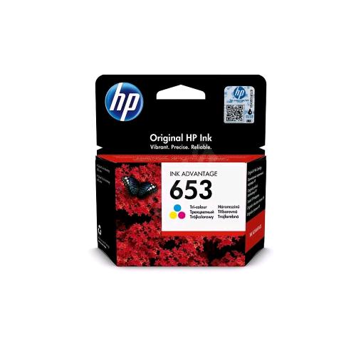 HP 653 CARTUCCIA INK-JET 200 PAGINE COLOR CIANO GIALLO MAGENTA