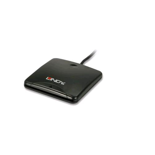 LINDY LETTORE USB - A PER SMART CARD NERO
