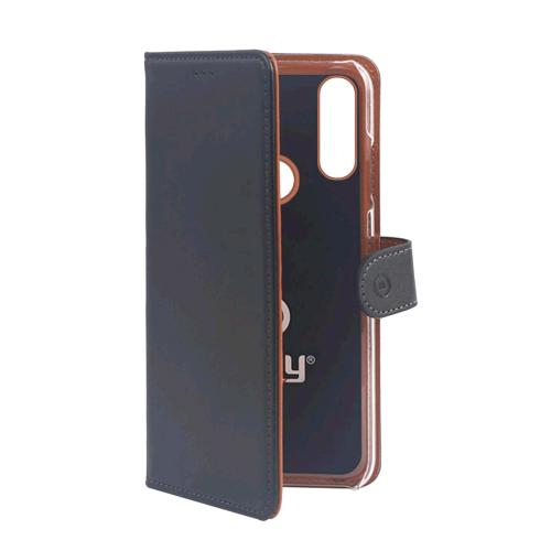 CELLY SAMSUNG GALAXY A60/M40 CUSTODIA A PORTAFOGLIO SIMILPELLE FLAP MAGNETICO NE