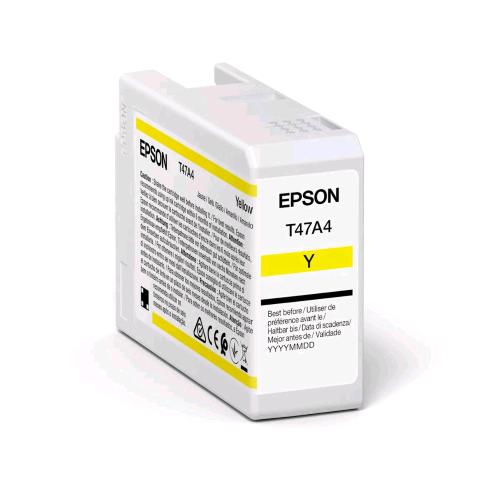 EPSON ULTRACHROME PRO T47A4 CARTUCCIA INCHIOSTRO GIALLO 50 ML PER SURECOLOR SC-P