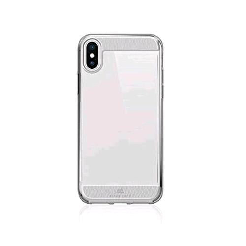 BLACK ROCK APPLE iPHONE XS MAX COVER IN TPU ANTI SHOCK ASSORBION TRASPARENTE