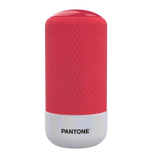 PANTONE PT-BS001R1 SPEAKER BLUETOOTH CON CORPO RIVESTITO IN TESSUTO JACK 3.5mm 5