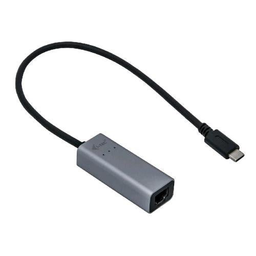 I-TEC ADATTATORE ETHERNET USB-C METAL 2.5GBPS GRIGIO