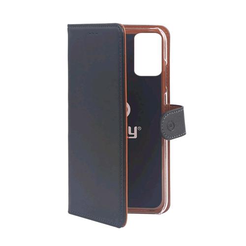 CELLY SAMSUNG GALAXY A22 5G WALLY CASE CUSTODIA A PORTAFOGLIO NERO