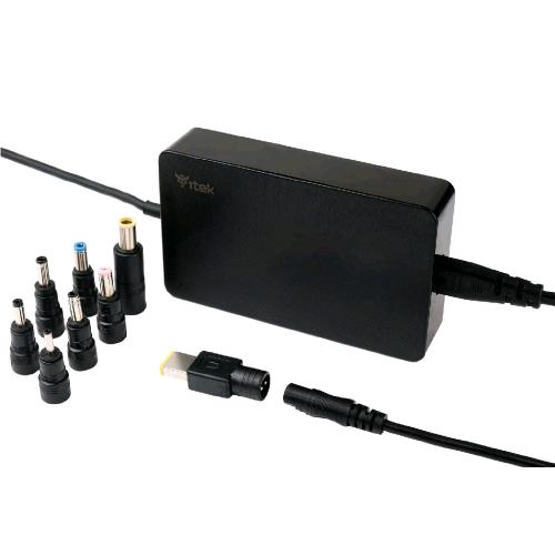 ITEK ITNBSD65 ALIMENTATORE UNIVERSALE PER NOTEBOOK 65W CON 8 CONNETTORI SLIM DES