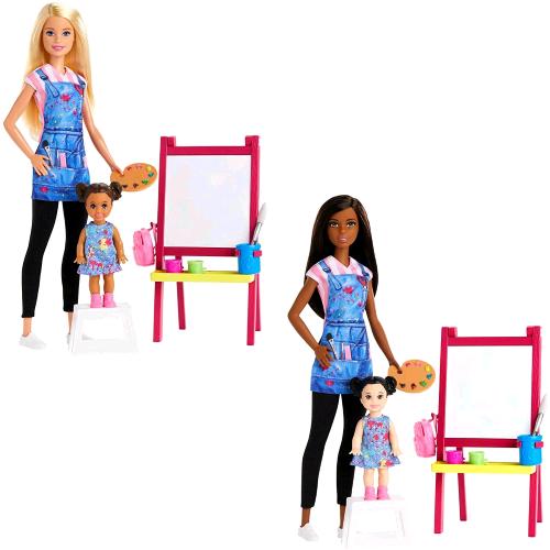 MATTEL BARBIE IN CARRIERA PLAYSET MODELLO CASUALE