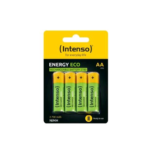 INTENSO ENERGY GO BATTERIE RICARICABILI STILO AA HR6 2.700mAh CONF 4 Pz.