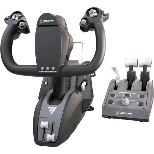 THRUSTMASTER TCA YOKE PACK BOEING EDITION SISTEMA CLOCHE PENDOLARE E QUADRANTE M