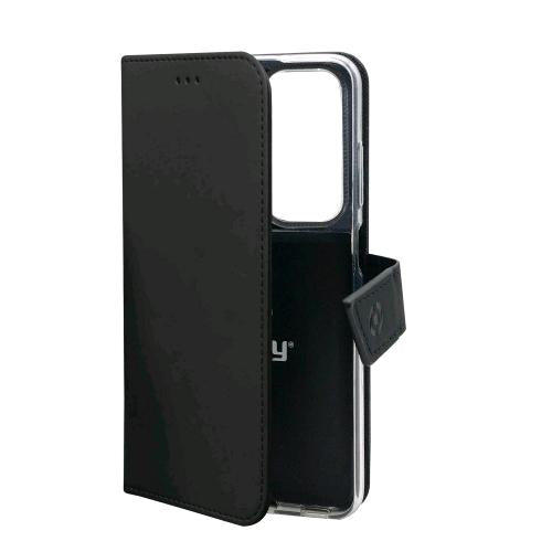 CELLY OPPO FIND X3 NEO 5G WALLY CUSTODIA A PORTAFOGLIO IN SIMILPELLE NERO