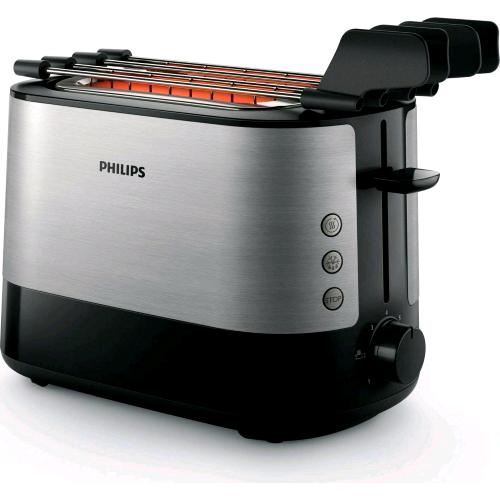 PHILIPS HD2639/90 VIVA COLLECTION TOSTAPANE 2 FESSURE 650 W 7 LIVELLI DI COTTURA