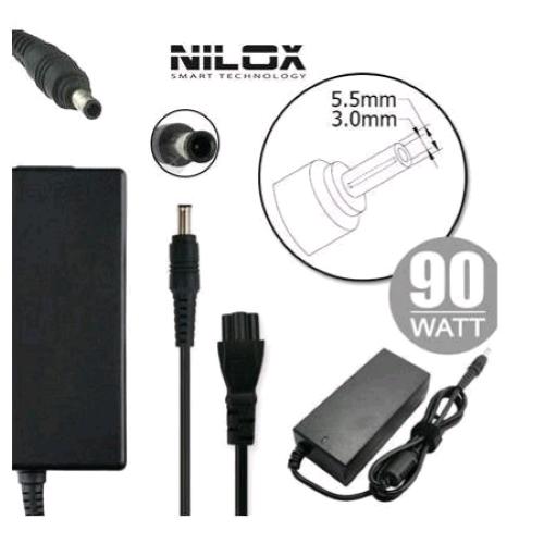 NILOX NLX90W-SG04 ALIMENTATORE PER NOTEBOOK SAMSUNG 90W 19V 4.74A BLACK