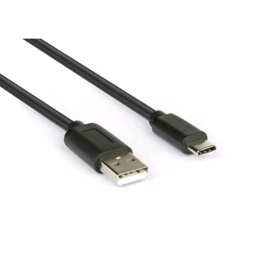HAMLET CAVO DA USB-C A USB A 2.0 MASCHIO/MASCHIO 1 MT NERO