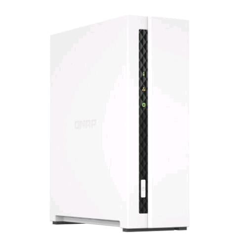 QNAP TS-133 NAS CHASSIS TOWER ARM 4C 1.8GHz RAM 2GB-1 BAY HDD/SSD 2.5"/3.5"-1xRJ