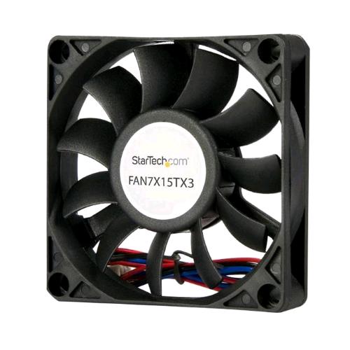 STARTECH VENTOLA COMPUTER CON CUSCINETTO A SFERA 70X15 MM CON CONNETTORE TX3 BLA