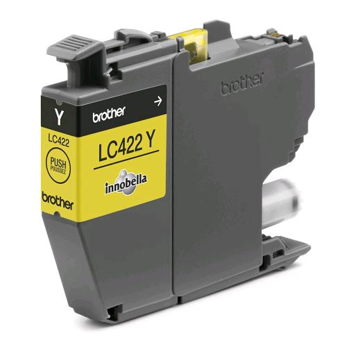 BROTHER LC-422Y CARTUCCIA INK JET GIALLO PER MFC-J5340DW MFC-J5740DW MFC-J6540DW