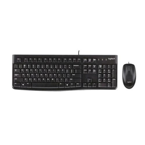 LOGITECH MK120 KIT TASTIEERA E MOUSE OTTICO 1.000 DPI USB LAYOUYT US INTERNAZION