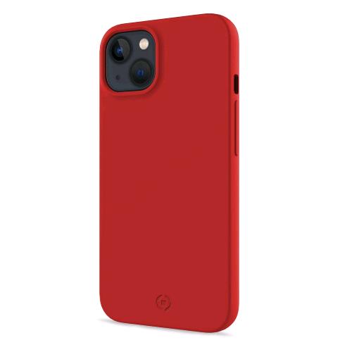 CELLY PLANET ECO APPLE iPHONE 13 COVER IN MORBIDO TPU AL TATTO RED
