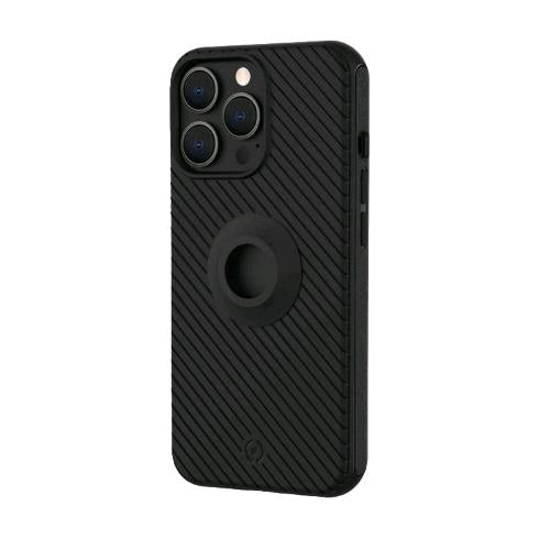 CELLY SNAP APPLE iPHONE 13 PRO COVER IN TPU CON SISTEMA DI AGGANCIO INTEGRATO BL