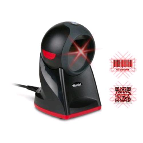 HAMLET HBCS-2D360 BARCODE SCANNER 2D DA BANCO CON LETTURA A 360 GRADI PER CODICI
