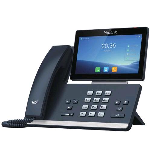 YEALINK SIP-T58W VIDEOTELEFONO VOIP ANDROID 9.0 BLUETOOTH WI-FI DISPLAY TOUCH 7"