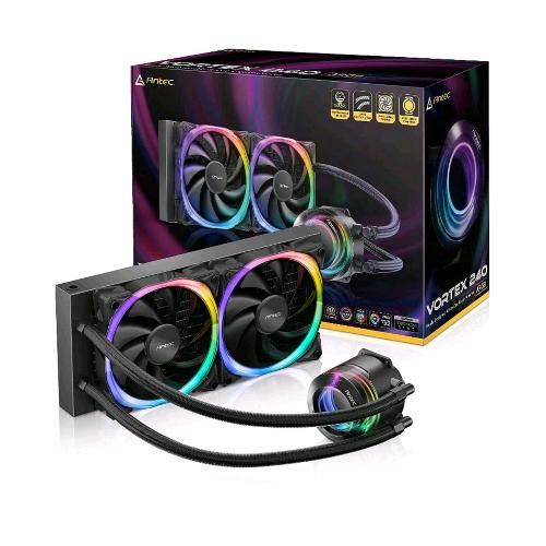 ANTEC VORTEX 240 ALL-IN-ONE ARGB DISSIPATORE A LIQUIDO PER CPU INTEL E AMD SOCKE