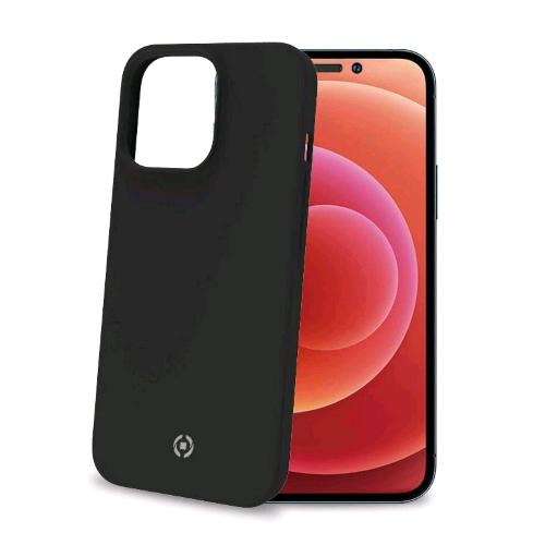 CELLY FEELING APPLE iPHONE 14 PRO MAX COVER IN SILICONE SOFT TOUCH BLACK