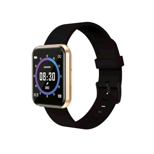 LENOVO E1 PRO SMARTWATCH 1,44" TOUCH ANDROID/IOS IP67 BLACK GOLD