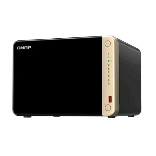 QNAP TS-664 NAS CHASSIS DESKTOP CELERON N5095 2.9GHz RAM 16GB-6 BAY HDD/SSD 2.5"