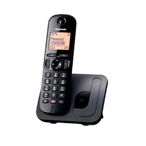PANASONIC KX-TGC250JTB CORDLESS DECT CON VIVAVOCE BLOCCO CHIAMATE BLACK