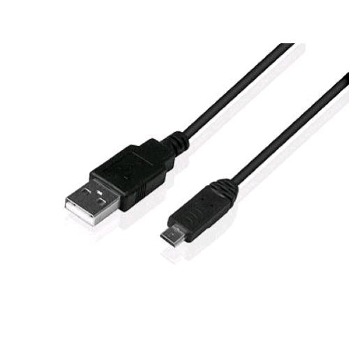 MEDIACOM M-CU3AMP CAVO DA USB-A A MICRO USB MASCHIO/MASCHIO 1.8 MT NERO