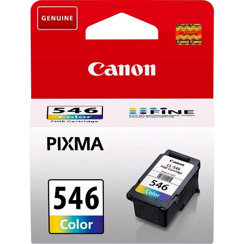 CANON CL-546 CARTUCCIA INCHIOSTRO TRICROMIA CIANO MANGENTA GIALLO 8 ML PER PIXMA