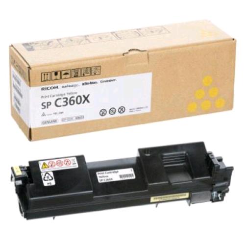 RICOH 408253 TONER GIALLO PER SPC 361 - SP C361SFNw 6.000 PAGINE