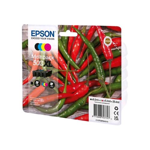 EPSON 503XL MULTIPACK CARTUCCIA INCHIOSTRO CONFEZIONE DA 4 NERO-GIALLO-CIANO-MAG
