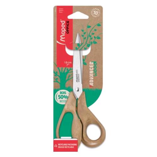 MAPED ADVANCED WOOD FORBICE MULTIUSO LAMA 18 CM
