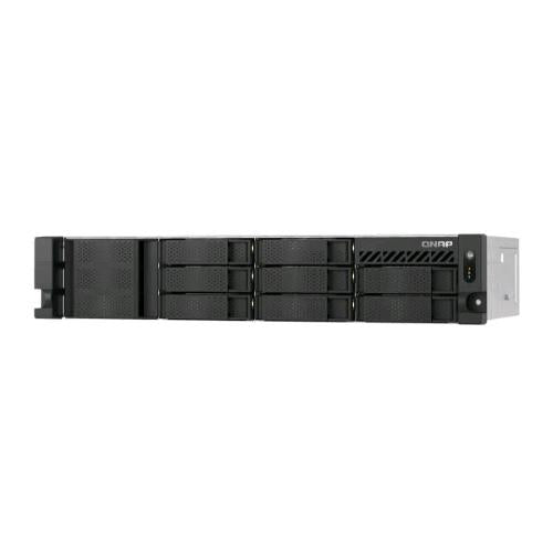 QNAP TS-855EU-8G NAS CHASSIS RACK INTEL ATOM C5125 2.8GHz RAM 8GB 8 BAY HDD 2.5"