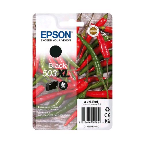 EPSON 503 XL CARTUCCIA INCHIOSTRO INK ORIGINALE RESA ELEVATA NERO