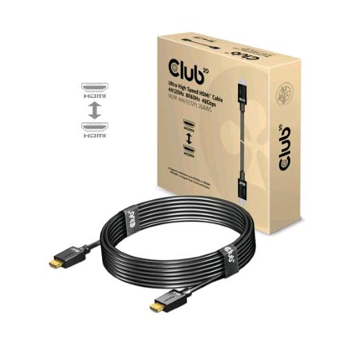 CLUB3D CAC-1374 CAVO HDMI A HDMI ULTRA HIGHT SPEED HDMI 4K 120Hz 8K 60Hz 48GBPs