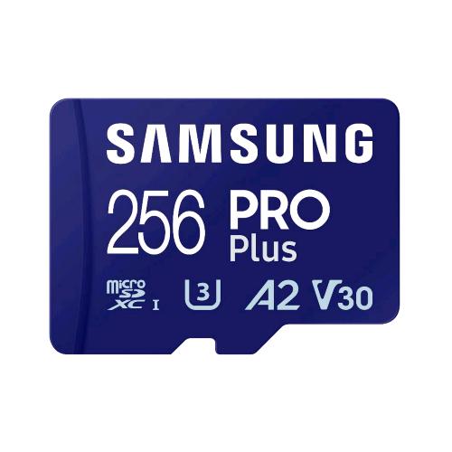 SAMSUNG MB-MD256SA/EU PRO PLUS MICRO SDXC 256GB CLASSE U3 A2 V30 VELOCITA DI LET