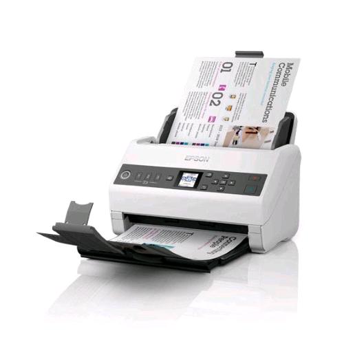 EPSON WORKFORCE DS-730N SCANNER DOCUMENTI DISPLAY LCD 1.44" A4 600x600 DPI READY
