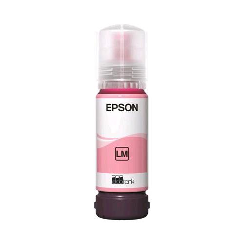 EPSON T09B640 107 ECOTANK BOTTIGLIA DI INCHIOSTRO ORIGINALE INK 70 ML LIGHT MAGE