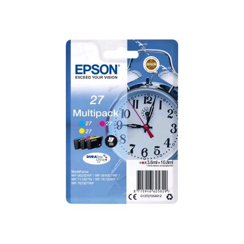 EPSON 27 MULTIPACK CONFEZIONE MULTIPACK 3 COLORI GIALLO CIANO MAGENTA