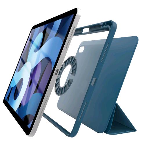 CELLY BOOKMAG APPLE iPAD AIR 4/5GEN CUSTODIA MAGNETICA REMOVIBILE BLU